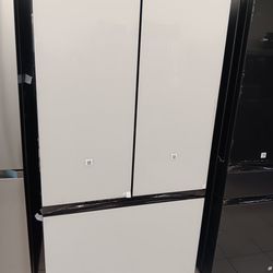 Samsung 3-door refrigerator is new 36 wide by 70 high 29 deep