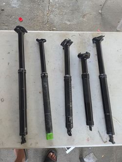 Collapsible seat tubes