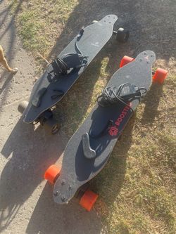 Boosted electric skate boards