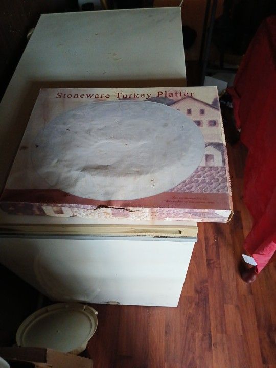 Stoneware Turkey Platter