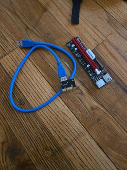 PCI-E Riser Card + 60cm USB Cable
