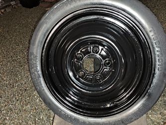 Emergency Spare Tire and Rim
