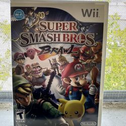 Super Smash Bros. Brawl **COMPLETE** (Nintendo Wii, 2008)