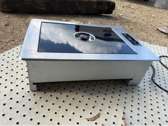 Electric tabletop bbq grill