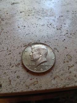 1968 Kennedy half dollar. 40% silver