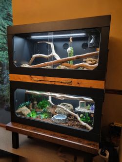 4ft x 2 ft x 2ft. Dragonhaus enclosures