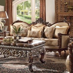 Monaco Elite Antique Brown Sofa / HD-S92