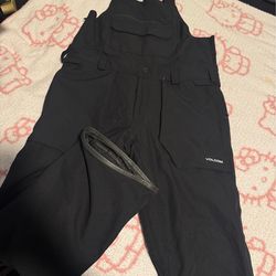 Volcom snowboard bib (overalls)