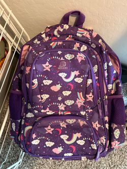MYGOO Purple Kids Backpack