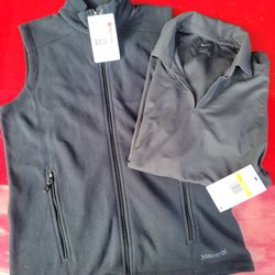 Size Womens SMALL Marmot Fleece Vest And NIKE  