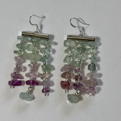 Genuine Gemstone Earrings