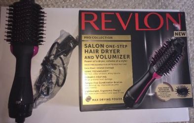 New opened box (still in plastic) Revlon Pro Collection Salon One-step Hair Dryer & Volumizer