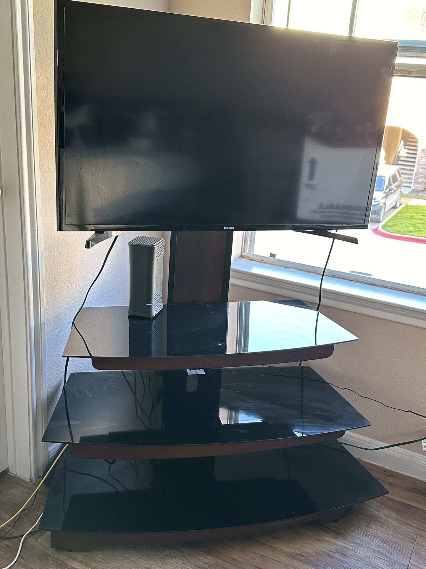 Tv Stand With Shelves