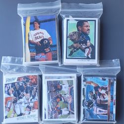 🏈 200 Card Lot - Chicago Bears Cards