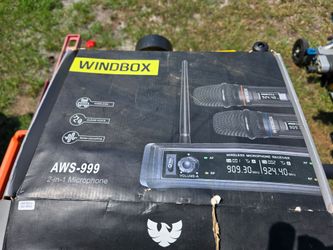 Windbox AWS-999 2-in-1 Wireless Microphone System