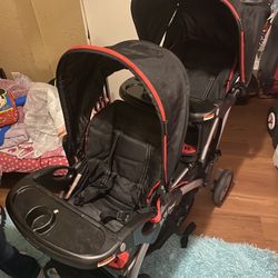 Sit N Stand Double Stroller
