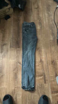 Purple jeans