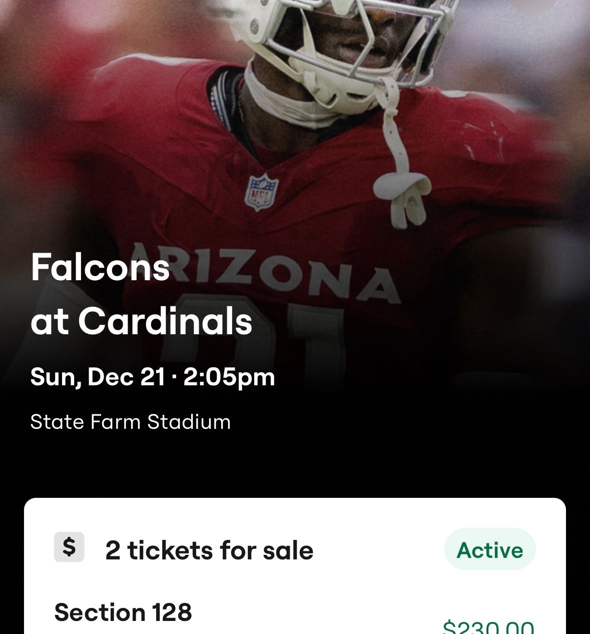 Arizona Cardinals Vs Atlanta Falcons