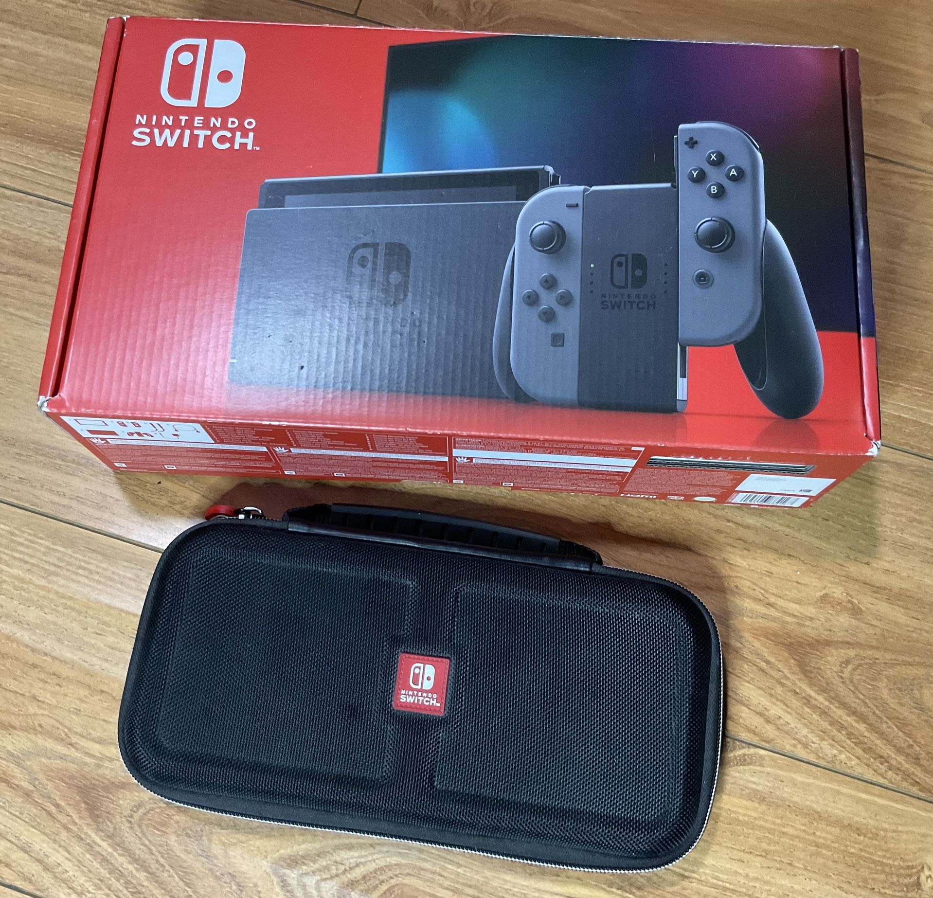 Nintendo Switch Console 128 GB microSD Carrying Case Digital Games New Handheld