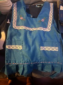 Embroidered Mexican Apron