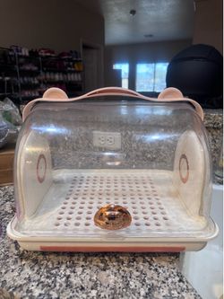 Baby bottle drying rack