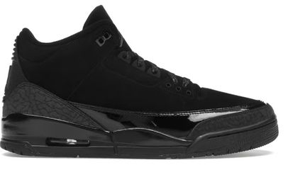 Jordan 3 Black Cat 9.5
