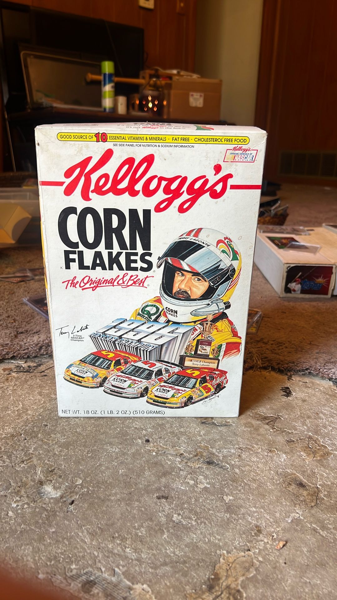 1996 Terry LaBonte NASCAR Championship Kellogg’s Cornflakes