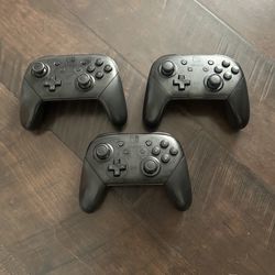 Nintendo switch pro controllers