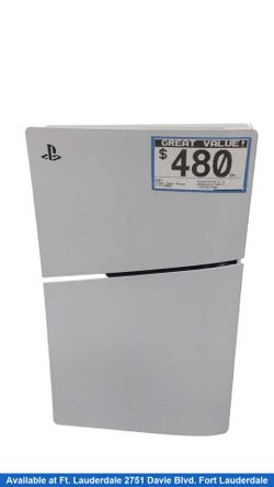 Sony Playstation 5 (Slim - 1tb) 1 Tb White Video Game Console
