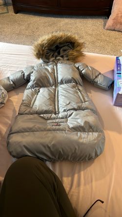 Crimson Newborn Infant Baby Puffer Carbag