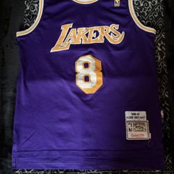 Kobe Bryant 1996-97 Lakers Jersey 