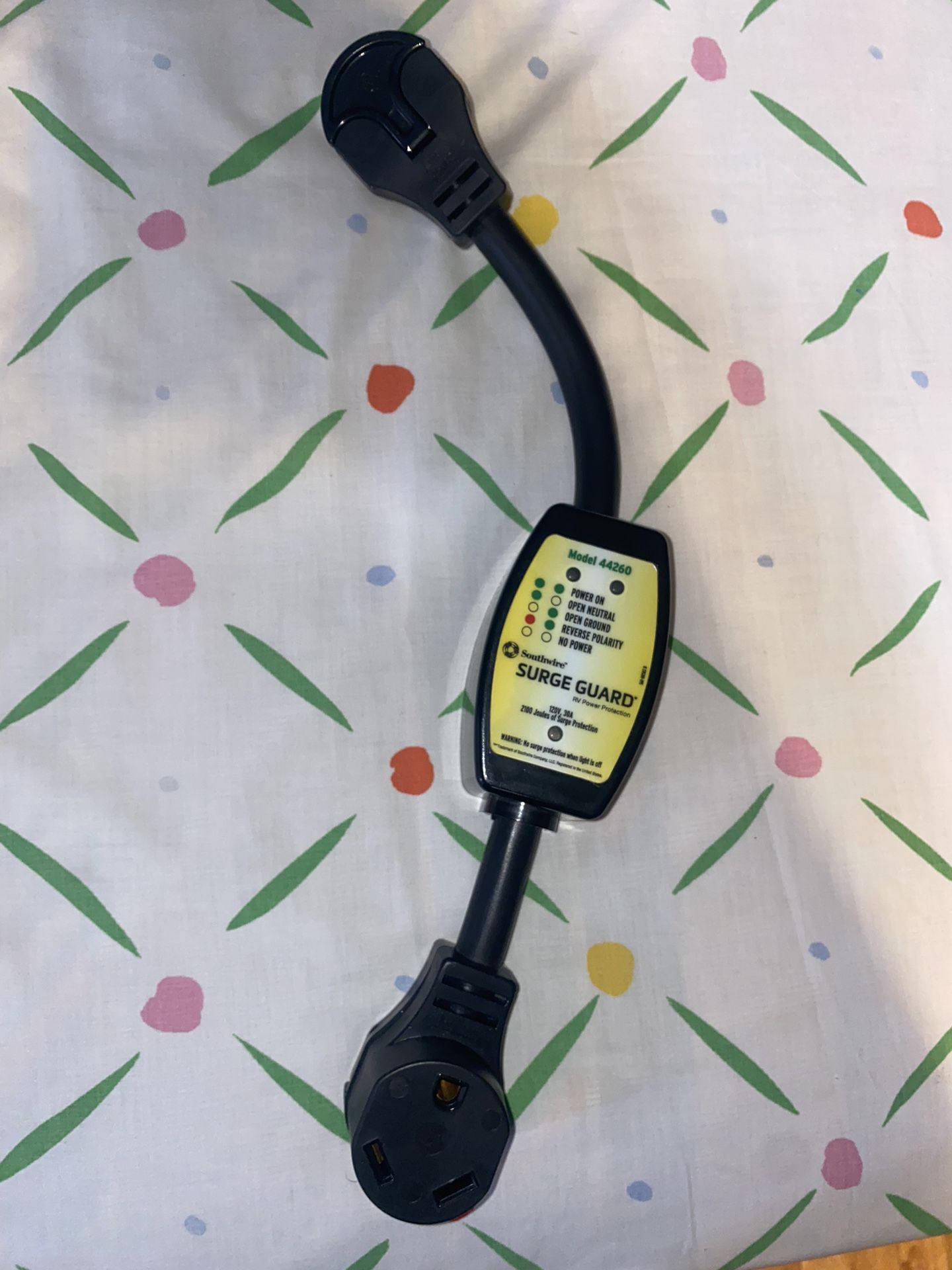 Southwire Surge Guard Model 44260 RV Surge Protector 30 Amp 120V