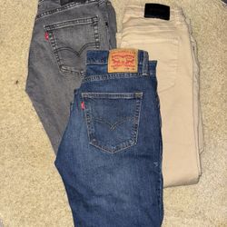 Lot Of 3 Men’s Jeans 
