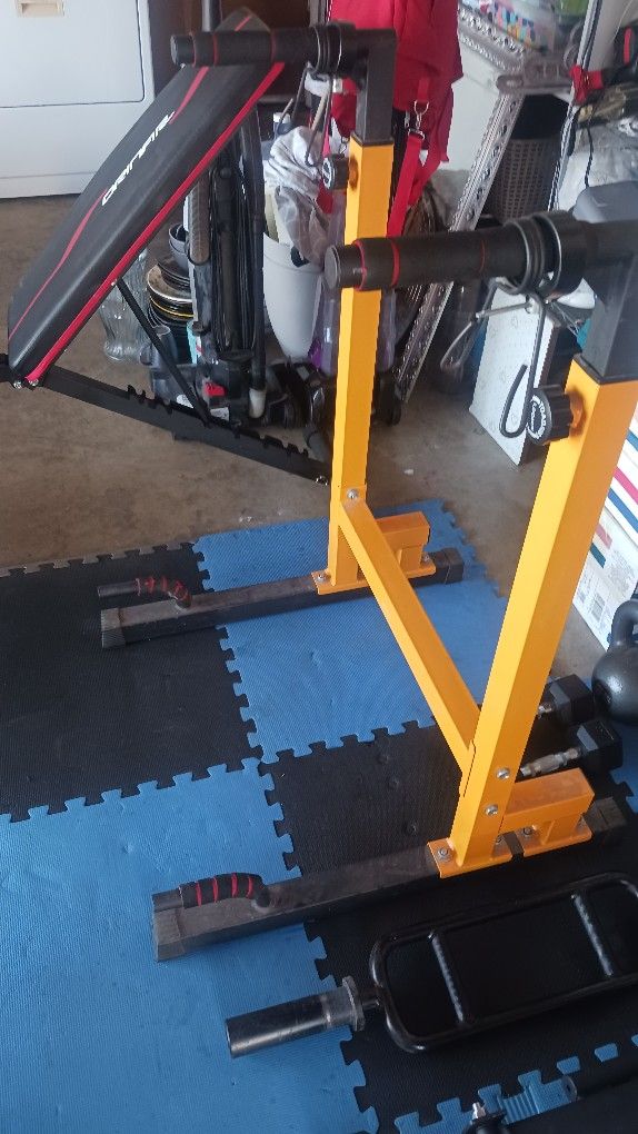 Bench Press And Dip Station