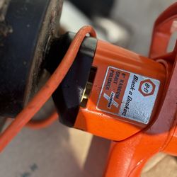 black and decker 8" orbit polisher