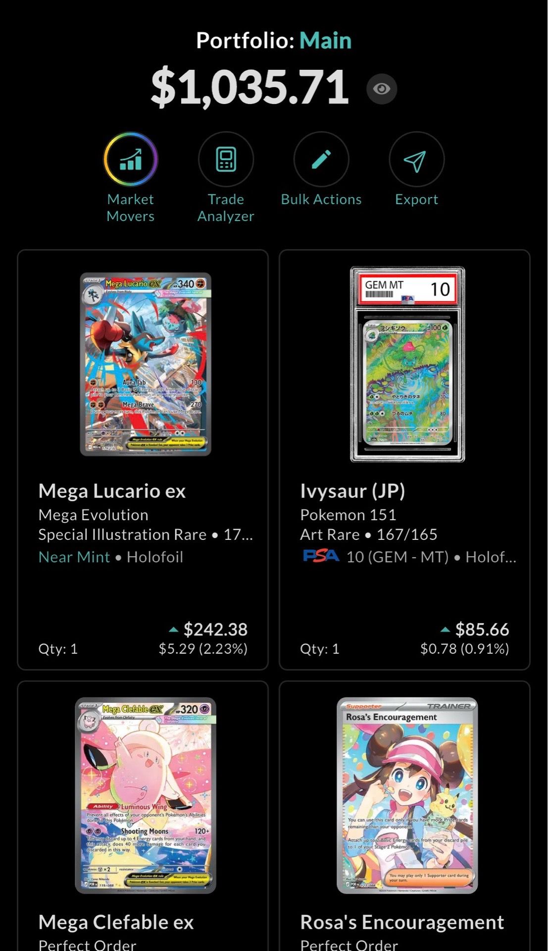 Pokémon cards