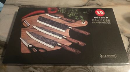 Kitchen Knife Set (New)