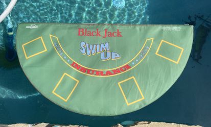 Swim Up Floating  Blackjack Table