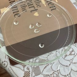 Microwave. Plate.   11” Around 