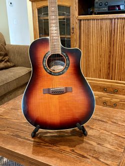 Fender T-Bucket 300CE Acoustic Electric Guitar w/ Fishman Pickup & Fender padded travel bag