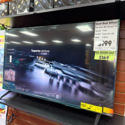 43” Vizio 4K LED Smart TV