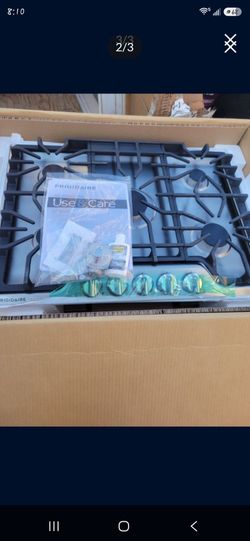 30" cooktop Frigidaire gallery stainless steel  new