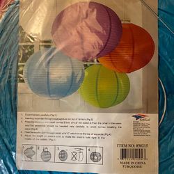 Assorted Paper Lantern 