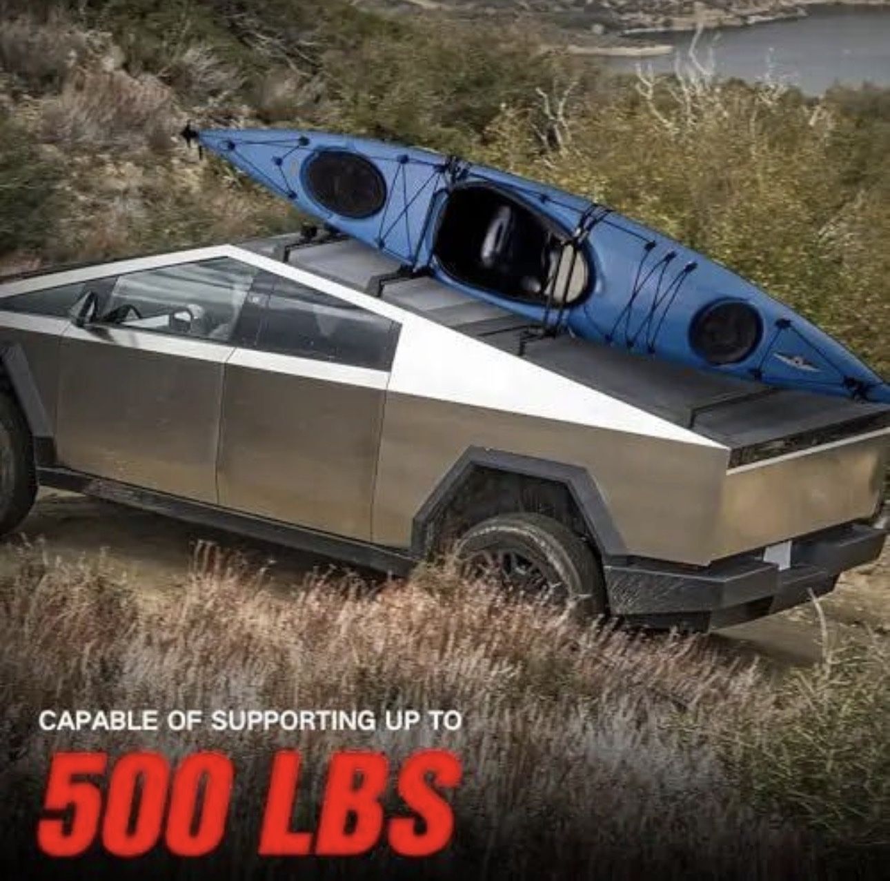 Yzona Rooftop luggage rack For 2024 2025 Cybertruck Brand New still in the box D248