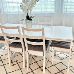 dining table with 6 chairs