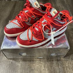 University Red off white 