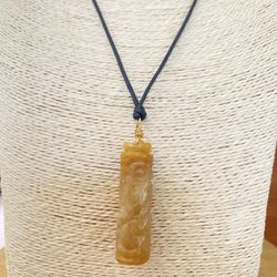Jade Necklaces Jade Pendant Necklaces Jade Pendant  Unisex Boho Dragon Jade Necklaces