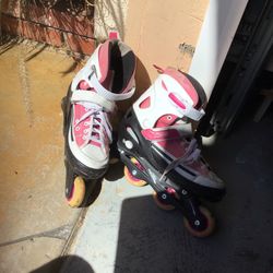 In Line Skates Four Size Adjustable 5-8