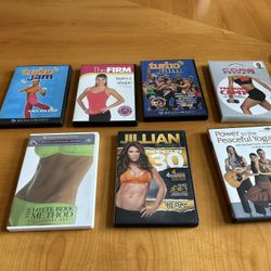 7 DVD Workout Videos