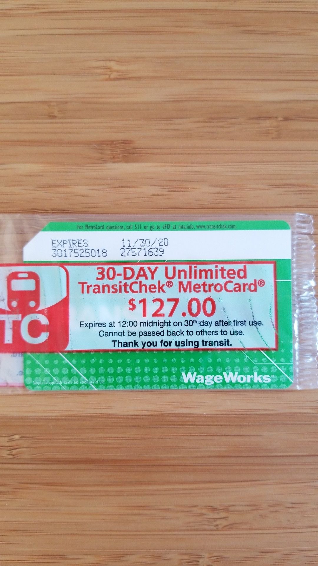 MetroCard Unlimited 30 Days